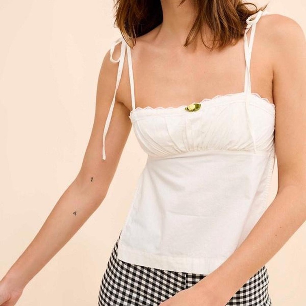 Urban Outfitters Kimchi Blue Open Back Cami W/ Tie Straps Size XL
